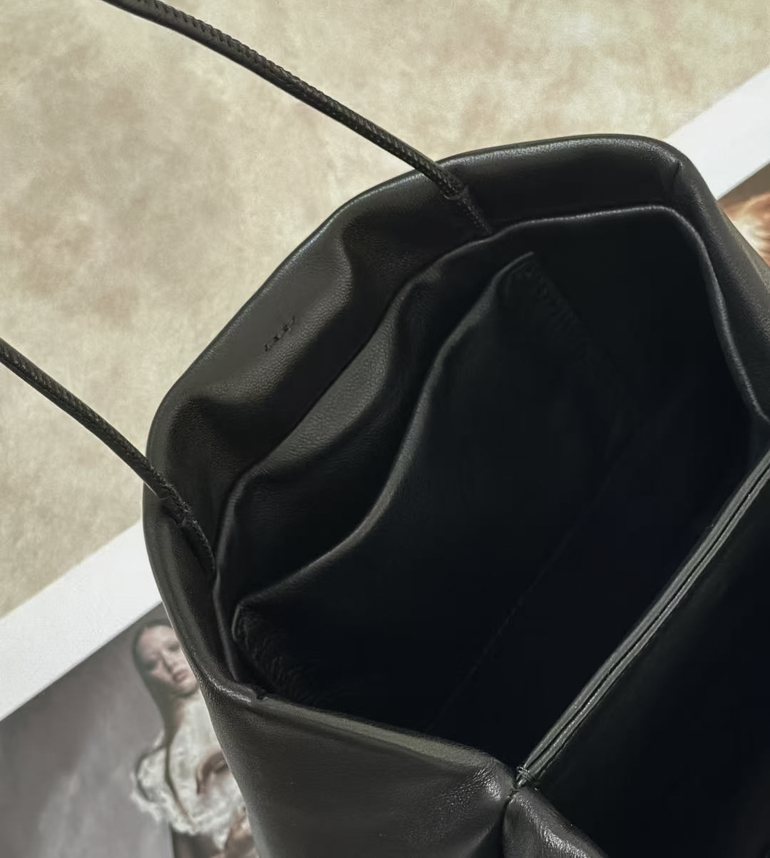 Cecily Water-Dyed Lambskin Accordion Handbag