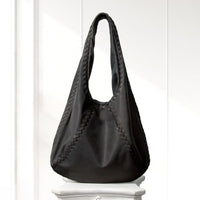 Kaja Hobo Bag in Dark Gray, front view