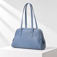 Lena Bowling Bag in Dusty Blue