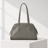 Lena Bowling Bag in Olive Gray