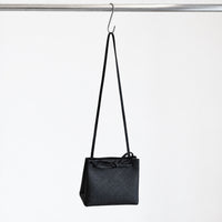 Mila Shoulder Bag in Black, front view
