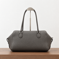 Gray Sanne Bowling Bag, front view